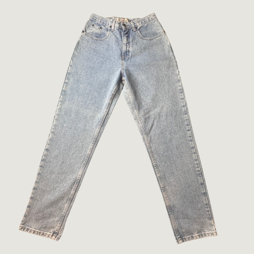 Vintage High Sierra Jeans Women 10 Light Blue Relaxed High Rise Straight Leg 90s